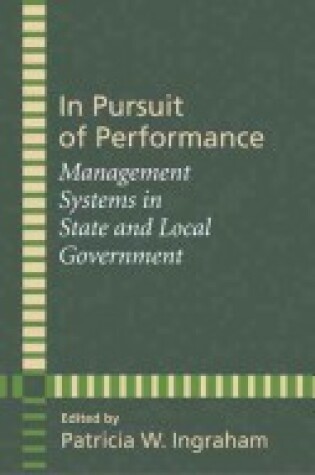 Cover of Government Performance