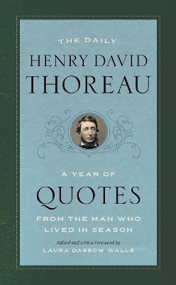 Book cover for The Daily Henry David Thoreau