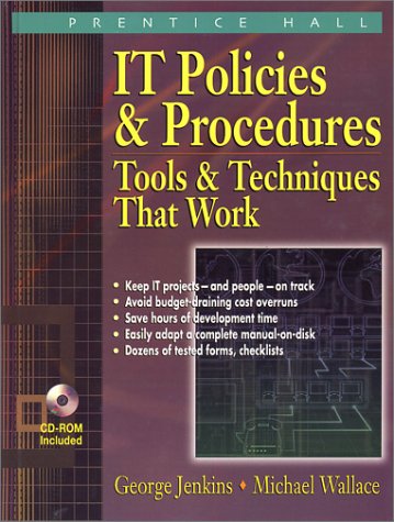 Book cover for It Policies and Procedures Manual