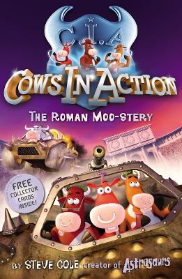 Book cover for Cows in Action 3: The Roman Moo-stery