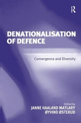 Cover of Denationalisation of Defence