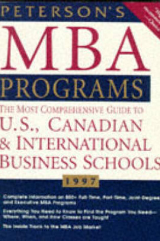 Cover of MBA Programs