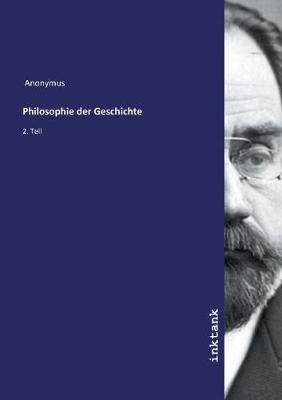 Book cover for Philosophie der Geschichte