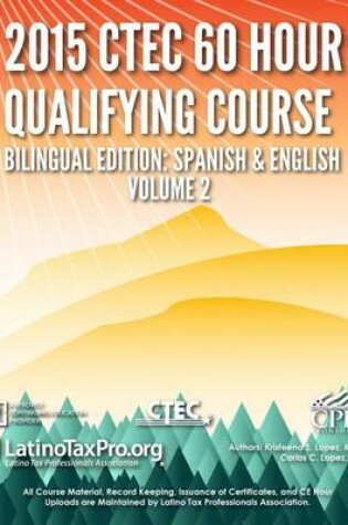 Cover of 2015 Ctec 60 Hour Qualifying Course Bilingual Edition