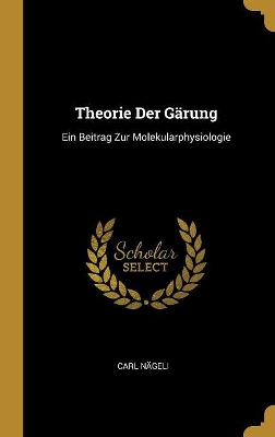 Book cover for Theorie Der Gärung