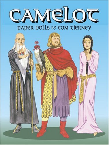 Book cover for Camelot Paper Dolls
