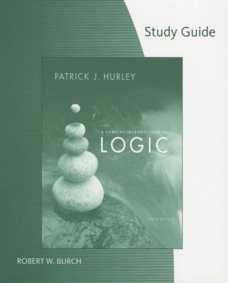 Book cover for Study Guide for Hurley's A Concise Introduction to Logic, 10th