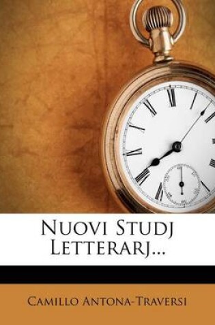 Cover of Nuovi Studj Letterarj...