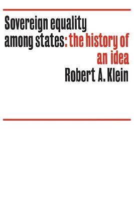 Book cover for Sovereign equality among states