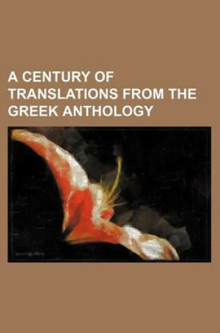 Cover of A Century of Translations from the Greek Anthology