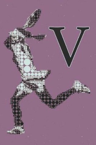 Cover of V Monogram Initial Tennis Journal