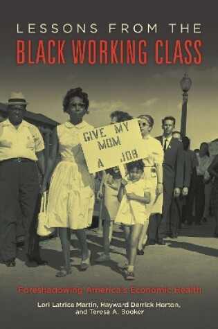 Cover of Lessons from the Black Working Class