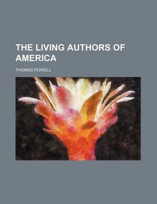 Book cover for The Living Authors of America