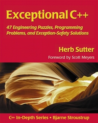 Book cover for Exceptional C++