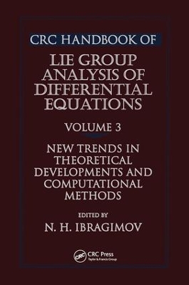 Book cover for CRC Handbook of Lie Group Analysis of Differential Equations, Volume III