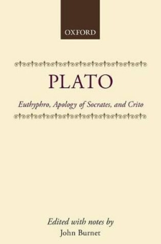 Cover of Euthyphro; Apology of Socrates; Crito