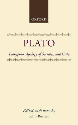Cover of Euthyphro; Apology of Socrates; Crito