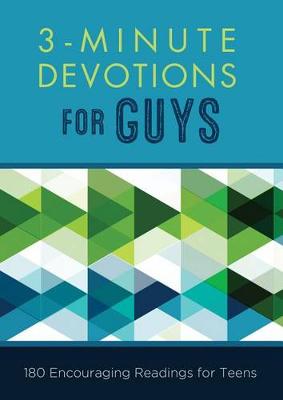 Book cover for 3-Minute Devotions for Guys