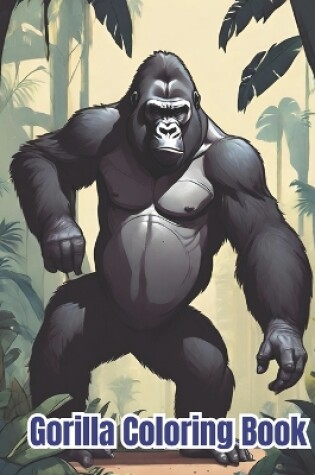 Cover of Gorilla Coloring Book