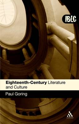 Book cover for Eighteenth-Century Literature and Culture