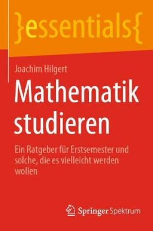 Cover of Mathematik studieren