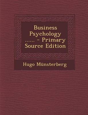 Book cover for Business Psychology ......