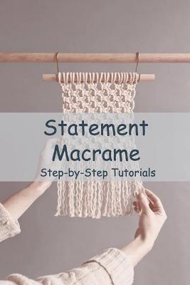 Book cover for Statement Macrame