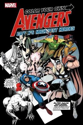 Book cover for Color Your Own Avengers 2