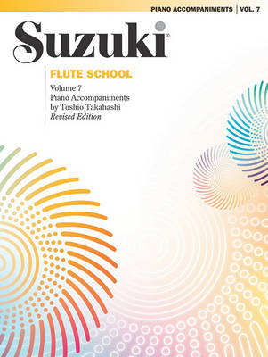 Book cover for Suzuki Flute School Piano Acc., Volume 7 (Revised)