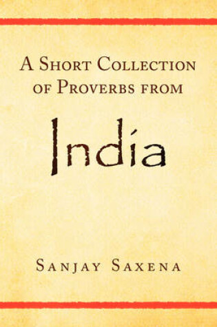 Cover of A Short Collection of Proverbs from India