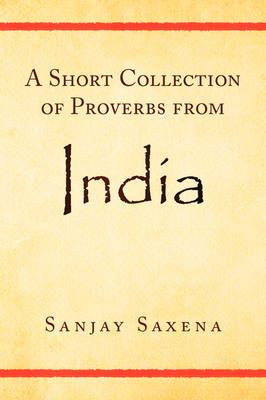 Book cover for A Short Collection of Proverbs from India