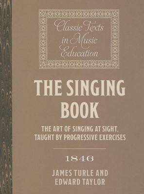 Book cover for The Singing Book (1846)