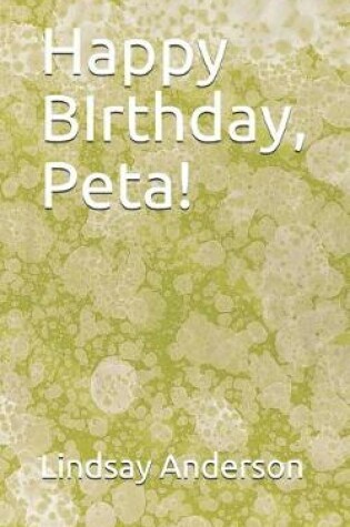 Cover of Happy BIrthday, Peta!