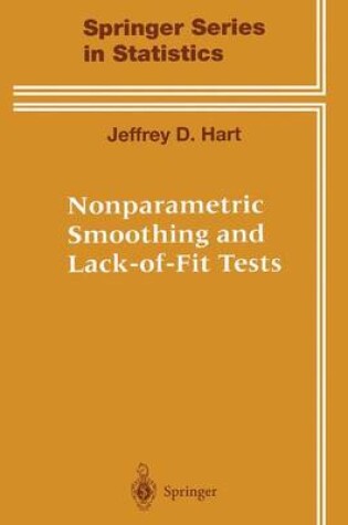 Cover of Nonparametric Smoothing and Lack-of-Fit Tests