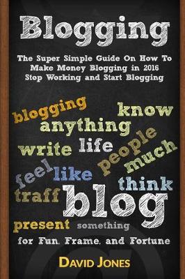 Book cover for Blogging