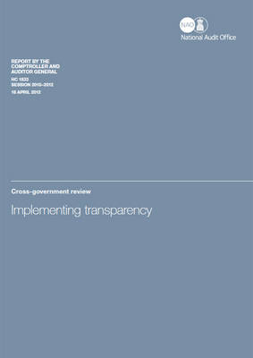 Book cover for Implementing transparency