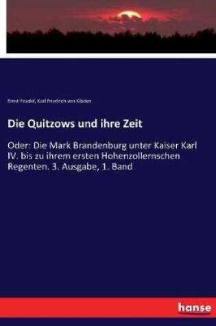 Cover of Die Quitzows und ihre Zeit