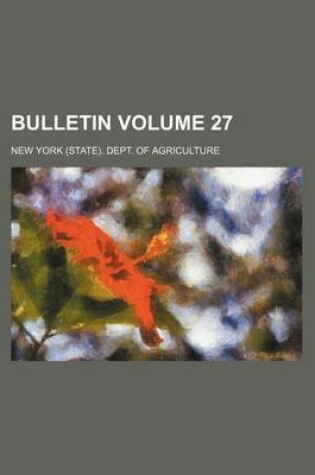 Cover of Bulletin Volume 27