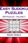 Book cover for Easy Sudoku Puzzles Volume 3