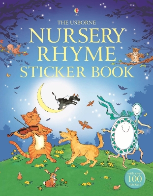 Book cover for Nursery Rhyme Sticker Book