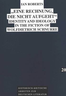 Book cover for "Eine Rechnung, die Nicht Aufgeht"