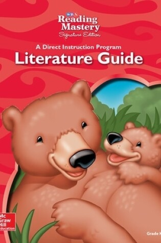 Cover of Reading Mastery Reading/Literature Strand Grade K, Literature Guide