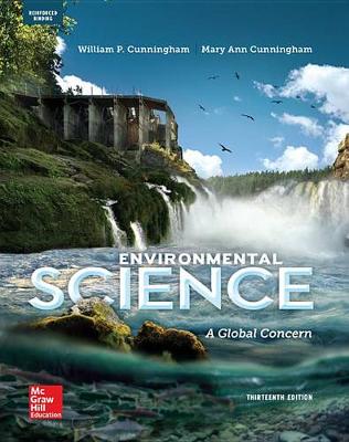 Book cover for Cunningham, Environmental Science: A Global Concern (C) 2015 13e, AP Student Edition (Reinforced Binding)