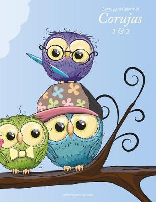 Cover of Livro para Colorir de Corujas 1 & 2