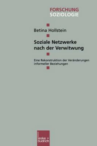 Cover of Soziale Netzwerke nach der Verwitwung