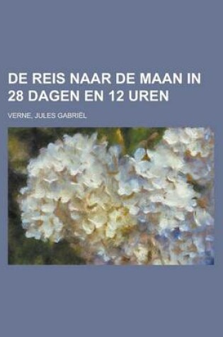 Cover of de Reis Naar de Maan in 28 Dagen En 12 Uren