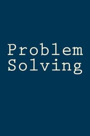 Cover of Problem Solving