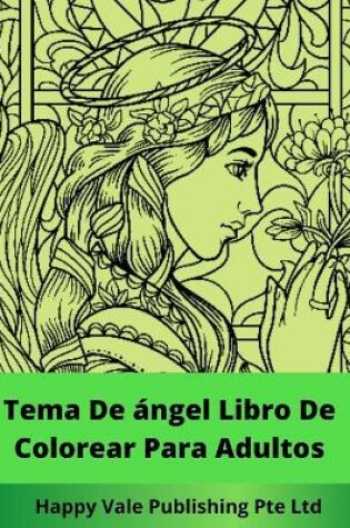 Cover of Tema De ángel Libro De Colorear Para Adultos