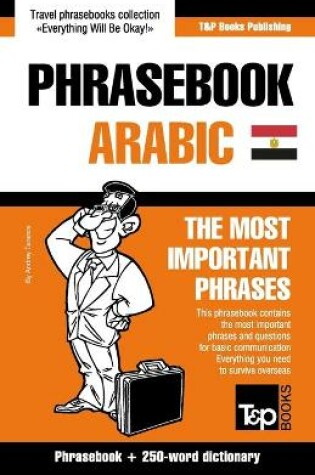 Cover of English-Egyptian Arabic phrasebook and 250-word mini dictionary