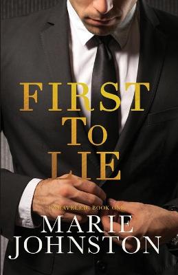 Book cover for First to Lie (LARGE PRINT)
